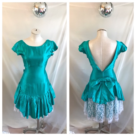 90s Prom Dress Bow